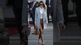 Melania Trump looks stunning in every outfit she wears shortsmelaniatrump firstlady lovelike [upl. by Aurlie]