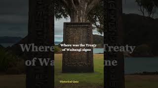 the Treaty of Waitangi signed ushistoryquiz subscribe travel [upl. by Guinevere]