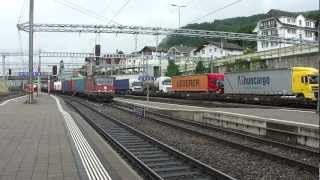 ► Bahnverkehr 260612 Thun  Frutigen [upl. by Havot197]