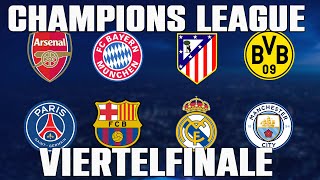 Champions League Viertelfinale Prognose 202324 Hinspiele  Alle Spiele amp Tipps [upl. by Otrebireh]