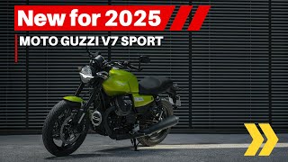 New Moto Guzzi V7 Range The Legendary Sport Model Returns [upl. by Dworman]