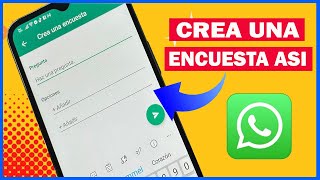 ✅ Como Hacer Encuestas en Whatsapp Paso a Paso 2024 [upl. by Alakam902]