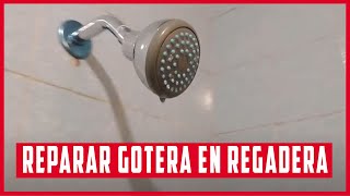 🔵 SOLUCIÓN👉 Como REPARAR o sellar gotera en Regadera de BAÑO con Silicón Mopar [upl. by Ait]