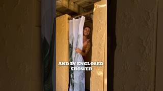 Outdoor shower renovation Before and After [upl. by Ola]