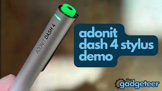 Adonit Dash 4 stylus demo [upl. by Allicerp997]