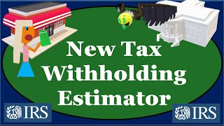 Tax Withholding Estimator New amp Free 2019 2020  IRS [upl. by Elime349]