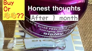 My unfiltered thoughts on Sisley Black rose precious face oil after regular usage skincare🌹 [upl. by Catharina]