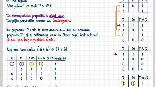 VLB  26  26 Tautologie en contradictie [upl. by Itsirc484]