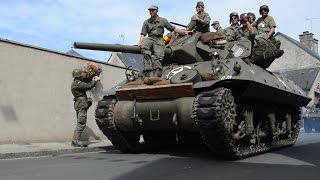 M10 Tank Destroyer in Normandy 70th DDay Anniversary [upl. by Steffane131]