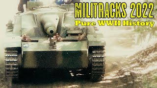 MILITRACKS 2022  The BIGGEST WW2 Event WORLDWIDE with RARE and ORIGINAL German WW2 Vehicles [upl. by Eitsud]