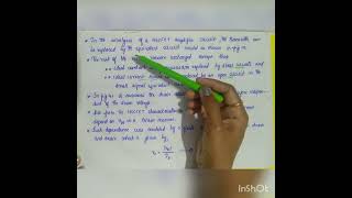 small Signal equivalent circuit model MOSFET Few Minutes Learning [upl. by Adah]