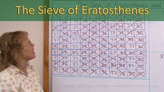 Sieve of Eratosthenes finding prime numbers [upl. by Notlem325]