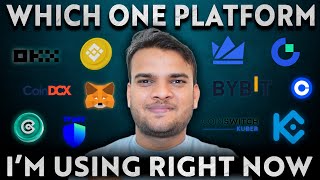 👉Which one crypto trading platform am I using right now  best crypto app for India [upl. by Hafeetal]