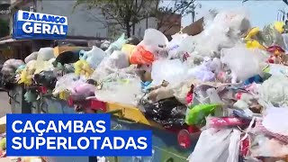 Balança Povão Moradores de bairro da zona sul de SP enfrentam problemas com acúmulo de lixo na rua [upl. by Izzy]