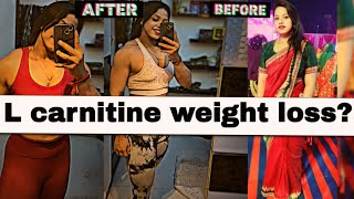 Does LCarnitine Work For Fat Loss  L carnitine weight loss [upl. by Ateekram]