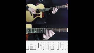 Juanes  A Dios Le Pido Riff  Guitar lesson with TAB  Tutorial  Cover [upl. by Dnomder]