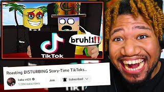 kaka v420 Roasting DISTURBING StoryTime TikToks [upl. by Eimmaj]