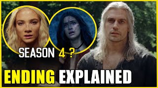 THE WITCHER Season 3 Volume 2 Ending Explained In Hindi  Easter Eggs Breakdowns Season 4 [upl. by Binnings]