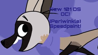 New 101 DS OC Speedpaint Periwinkle 101dalmatianstreet 101ds 101dsau [upl. by Sophie]