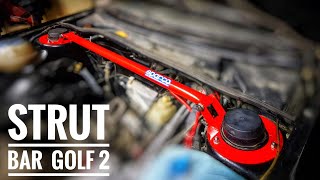 How to Make Strut Bar DIY  Kako napraviti ojačanje na autu koska [upl. by Nelluc]