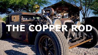 ALL COPPER Turbo Diesel Rat Rod [upl. by Ainerol]