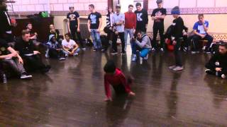 Bgirl Terra Soul MavericksDragon Assassins vs Lil Speedy Under 16s Solo Battle Quarter Final [upl. by Eenimod]