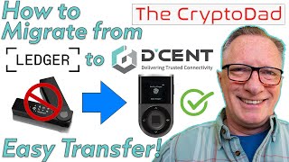 Safely Migrate Crypto Assets from Ledger Nano X to DCENT Biometric Wallet  Ultimate Guide [upl. by Davidde358]