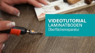 wineo  Ausbessern und Reparatur von Laminat und Designboden  Vinylboden [upl. by Brigida]