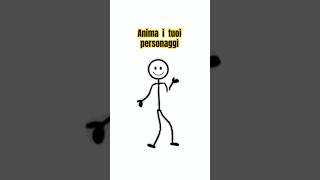 Anima i tuoi personaggi animation drawing draw animationvideo video videos design [upl. by Olathe]