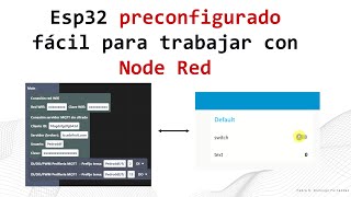 Conecta Esp32 o Arduino Preconfigurado SIN CÓDIGO Con Node Red [upl. by Lednar]