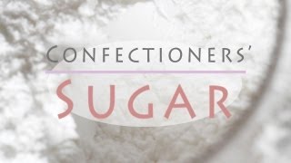 How to Make Icing Sugar  Homemade Confectioners Sugar Recipe  Powdered Sugar Substitute 슈거파우더 만들기 [upl. by Afira427]