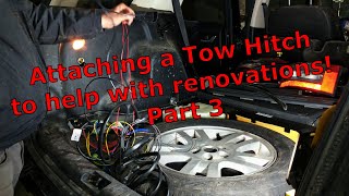 Attaching a Tow Hitch  Wiring [upl. by Ingeborg]