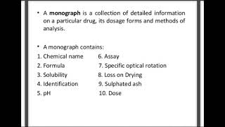 Monograph [upl. by Maurizio]