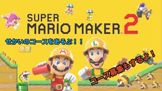 マリオメーカー２コース募集いたします！初見さん大歓迎！ [upl. by Natala]