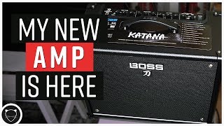 BOSS Katana 50  Unboxing And First Impressions [upl. by Simetra]