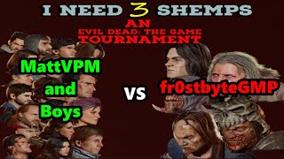 I Need 3 Shemps  fr0stbyteGMP vs MattVPM and Boys  Match 1 [upl. by Odrareg96]