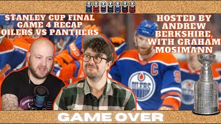 Oilers vs Florida Panthers Cup Final Game 4 Analysis  June 15 2024  Game Over Edmonton [upl. by Lladnew]