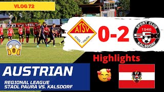 Austrian Regional League  Stadl Paura Vs Kalsdorf  02  Highlights  IngeniousTamilan [upl. by Debbee]