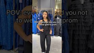 The gold 🤩 prom promdresses formal formaldresses promdressshopping dress [upl. by Lekym]