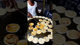 famous Nei Parotta  Pondicherry  Street food shorts [upl. by Ahsatin]