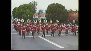 1992 Fairfield HS Scarlet Brigade  Joyce’s 71st NY Regiment March [upl. by Esilram]