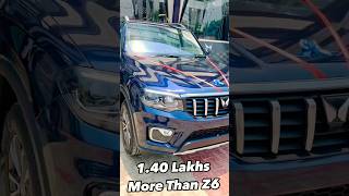 ScorpioN Ka Naya Color Midnight Black✅mahindra scorpio thar viral shortvideo short shorts [upl. by Akahc402]