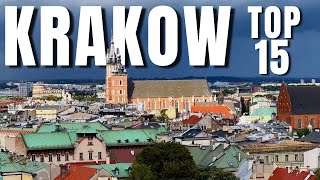 TOP 15 Things To Do In Krakow 🇵🇱  Poland Travel Guide [upl. by Conal]