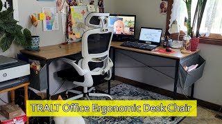 Review TRALT Office Ergonomic Desk Chair [upl. by Yrekcaz]