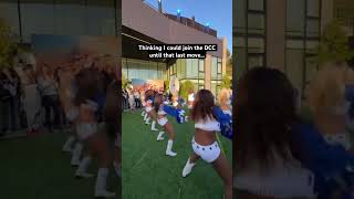 Thinking I could make the Dallas Cowboys Cheerleaders until… DCC netflix [upl. by Nareik]