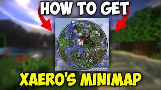 How to Download amp Install Xaeros Minimap in Minecraft 121 [upl. by Eibmab]