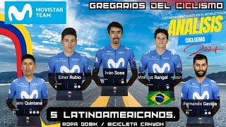 MOVISTAR TEAM Latinoamérica en Acción Nairo Gaviria Rubio Sosa y Rangel🌍🚴‍♂️CICLISMO CYCLING [upl. by Anavoj]