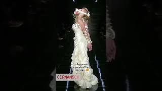 fashion runway model catwalk reactionvideo adrianalima victoriasecret viral shortsfeed [upl. by Thorn54]