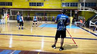 Kanguritoos vs Tacuaritas 1er set torneo Basavilbaso [upl. by Ahsertal]