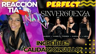 REACCIÓN  Emanero Karina J mena Angela Torres  SINVERGÜENZA Official Video [upl. by Odnalo]